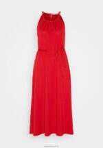 Z62T52 Women Anna Field Jersey Dress Red - Image 5