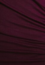 Z62T535 Women Anna Field Long Sleeved Top Dark Red - Image 5