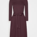 Z62T53 Women Anna Field Cocktail Dress Party Dress Purple