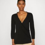 Z62T541 Women Anna Field Long Sleeved Top Black