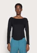 Z62T542 Women Anna Field Basic Long Sleeved Top Black