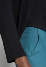 Z62T542 Women Anna Field Basic Long Sleeved Top Black - Image 5