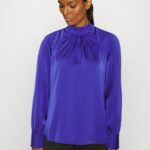 Z62T549 Women Anna Field Long Sleeved Top Blue