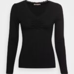 Z62T557 Women Anna Field Long Sleeved Top Black