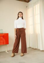Z62T560 Women Anna Field Long Sleeved Top White - Image 5