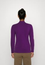 Z62T569 Women Anna Field Long Sleeved Top Purple - Image 3