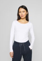 Z62T571 Women Anna Field Long Sleeved Top White
