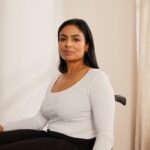 Z62T572 Women Anna Field Long Sleeved Top White