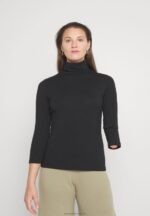 Z62T579 Women Anna Field Long Sleeved Top Black - Image 5