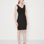 Z62T57 Women Anna Field Shift Dress Black