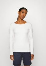 Z62T584 Women Anna Field 2 Pack Long Sleeved Top Brown/White - Image 4