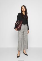 Z62T586 Women Anna Field 2 Pack Long Sleeved Top Black - Image 2