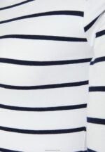 Z62T587 Women Anna Field 2 Pack Long Sleeved Top White/Navy - Image 6