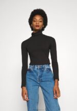 Z62T588 Women Anna Field 2 Pack Long Sleeved Top Black - Image 2