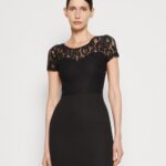 Z62T58 Women Anna Field Jersey Dress Black