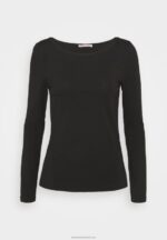 Z62T591 Women Anna Field 2 Pack Long Sleeved Top Black - Image 4