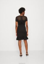 Z62T60 Women Anna Field Cocktail Dress Party Dress Black - Image 3