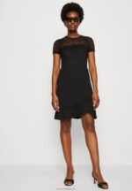 Z62T60 Women Anna Field Cocktail Dress Party Dress Black - Image 4