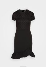 Z62T60 Women Anna Field Cocktail Dress Party Dress Black - Image 5