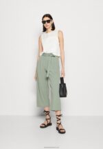Z62T633 Women Anna Field Trousers Green - Image 2
