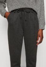 Z62T634 Women Anna Field Trousers Mottled Dark Grey - Image 6
