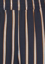 Z62T636 Women Anna Field Trousers Dark Blue/Brown/White - Image 3
