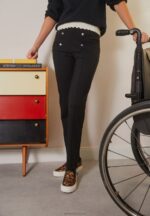 Z62T639 Women Anna Field Trousers Black
