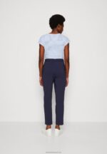 Z62T645 Women Anna Field Trousers Dark Blue - Image 3