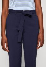 Z62T645 Women Anna Field Trousers Dark Blue - Image 4