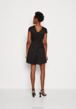 Z62T64 Women Anna Field Cocktail Dress Party Dress Black - Image 3
