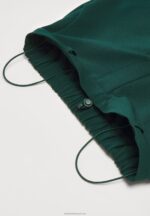 Z62T650 Women Anna Field Trousers Dark Green - Image 10