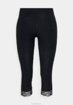 Z62T656 Women Anna Field 2 Pack Leggings Trousers Black - Image 2