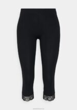 Z62T656 Women Anna Field 2 Pack Leggings Trousers Black - Image 3