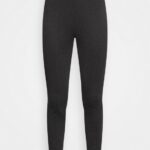 Z62T659 Women Anna Field Leggings Trousers Mottled Dark Grey