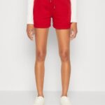 Z62T662 Women Anna Field Shorts Dark Red