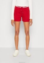 Z62T662 Women Anna Field Shorts Dark Red