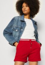 Z62T662 Women Anna Field Shorts Dark Red - Image 4