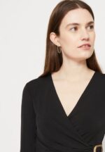 Z62T66 Women Anna Field Jersey Dress Black - Image 4