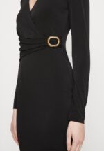 Z62T66 Women Anna Field Jersey Dress Black - Image 6