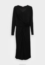 Z62T67 Women Anna Field Jersey Dress Black