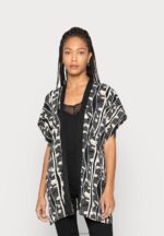 Z62T706 Women Anna Field Summercape Tunic Black