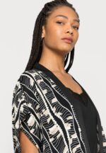 Z62T706 Women Anna Field Summercape Tunic Black - Image 5