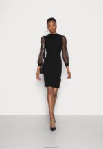 Z62T70 Women Anna Field Cocktail Dress Party Dress Black - Image 2