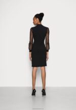 Z62T70 Women Anna Field Cocktail Dress Party Dress Black - Image 3