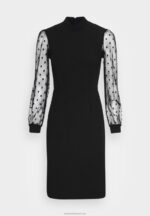 Z62T70 Women Anna Field Cocktail Dress Party Dress Black - Image 4