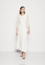 Z62T75 Women Anna Field Jersey Dress White - Image 2