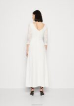Z62T75 Women Anna Field Jersey Dress White - Image 3