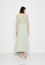 Z62T76 Women Anna Field Jersey Dress Light Green - Image 3
