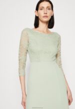 Z62T76 Women Anna Field Jersey Dress Light Green - Image 6