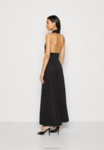 Z62T77 Women Anna Field Jersey Dress Black - Image 3